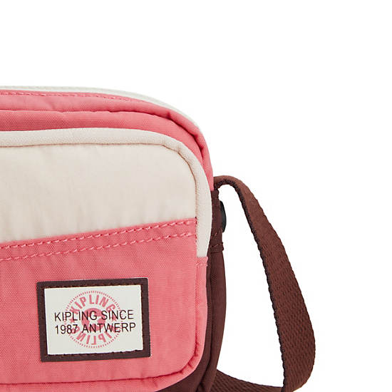 Kipling Sisko Crossbody Bags Valley Duo Pink | CA 1229JP